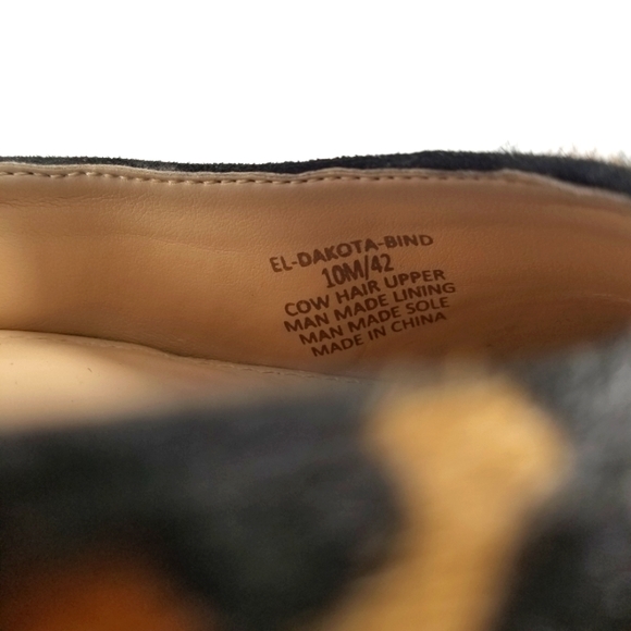 Essex Lane Animal Print Pumps Size 10M. S704 - Picture 6 of 6